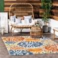 thumbnail image 2 of nuLOOM Tapis de Transition Intérieur/extérieur, 7 Pieds 6 Pouces x 9 Pieds 6 Pouces, Multi, 2 of 4