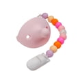 thumbnail image 1 of Kids Heroes Chupón de una Sola Pieza de Silicona con Clip Porta Chupón para Bebes de 3 a 36 Meses, 1 of 14