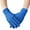 Blue, variant on Stretchy Lycra Performance Gloves, Seamless Dance Gloves for Cheerleading, Marching Band, Color Guard, or Theater Costume. Black