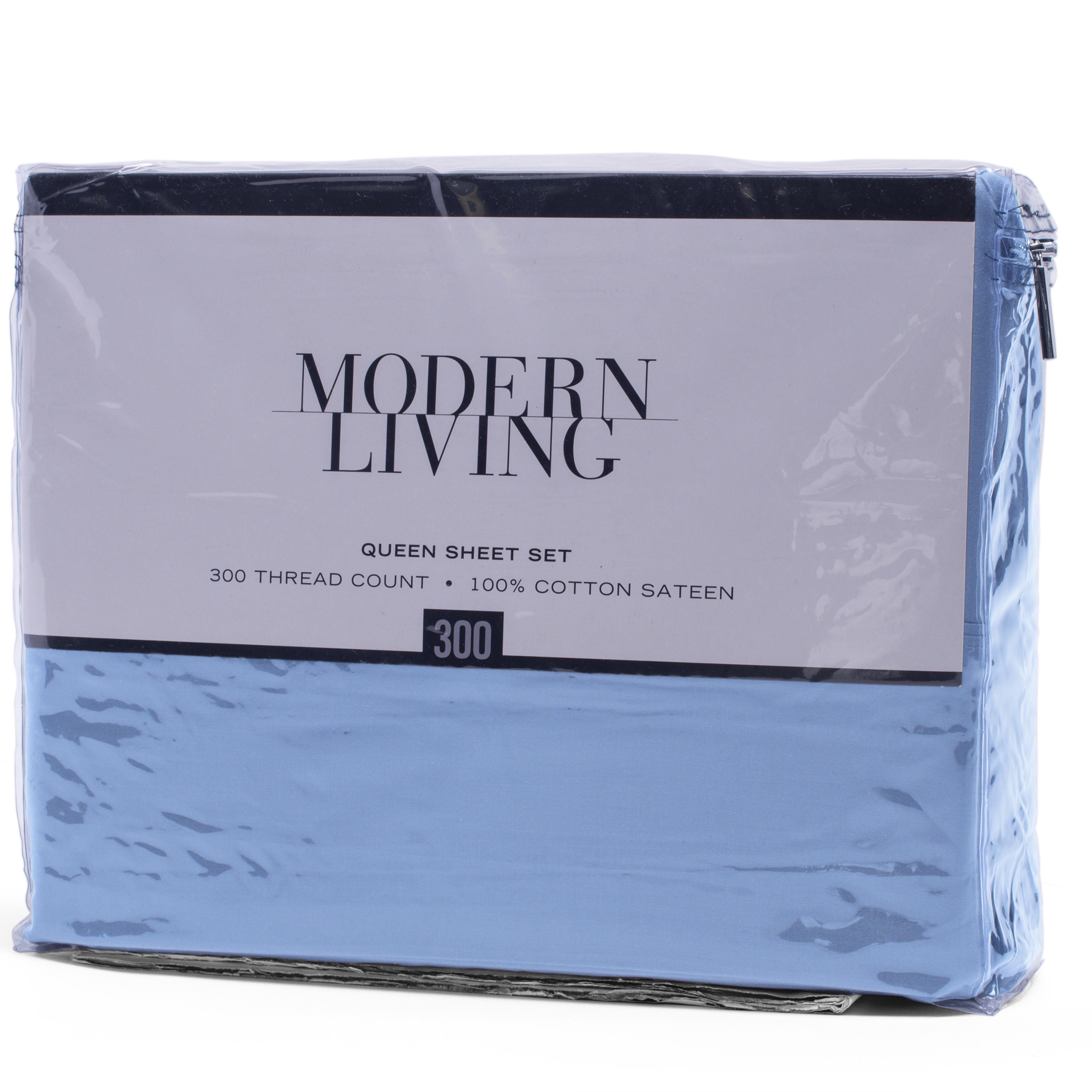Modern Living Solid Color 300 Thread Count Queen Shadow Sheet Set