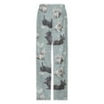 thumbnail image 5 of Westies & Scottie Dogs Women's Pajamas Pajama Pants Women's Sleepwear Lounge Sleep Bottoms Stretch with Pockets, 5 of 7