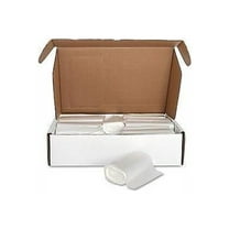 Genuine Joe, GJO01755, High-Density Can Liners, 1000 / Carton, Clear, 10 gal