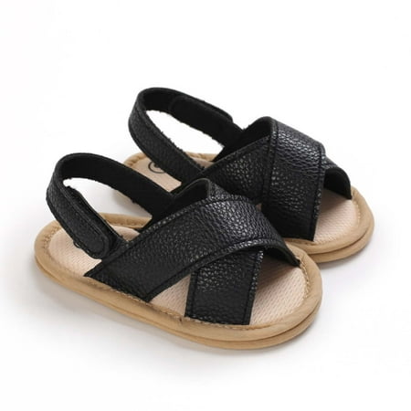 

Pejock Baby Girls Boys Sandals Comfort Outdoor Casual Beach Shoes Toddler Kid Baby Summer Breathable Soft Bottom Casual Non-slip Sandals 0-15Months