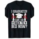thumbnail image 1 of I Graduated Can I Go Graduation T-Shirt Fun Graphic Men'S Outdoor Tee, Breathable and Comfortable – Great Gift for the Holidays, Casual Sporty Tee, Summer Gifts, 1 of 7