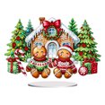 thumbnail image 2 of Acrílico Forma Especial Navidad Hombre Pastel Escritorio Diamante Pintura Decoraciones, 2 of 7
