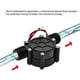 thumbnail image 3 of Generador de agua de turbina micro hidráulica DC 12V DC 10W JFHHH pequeña, 3 of 5