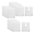 thumbnail image 1 of 350x PE Desechables Para Cortar El Cabello Capas Vestidos Delantal De Barbero Unisex Babero 64x84cm jinwen capa de corte de pelo desechable, 1 of 8