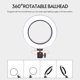 thumbnail image 5 of Kit de anillo de luz LED de sobremesa regulable bicolor de 16 cm con Mini, 5 of 8