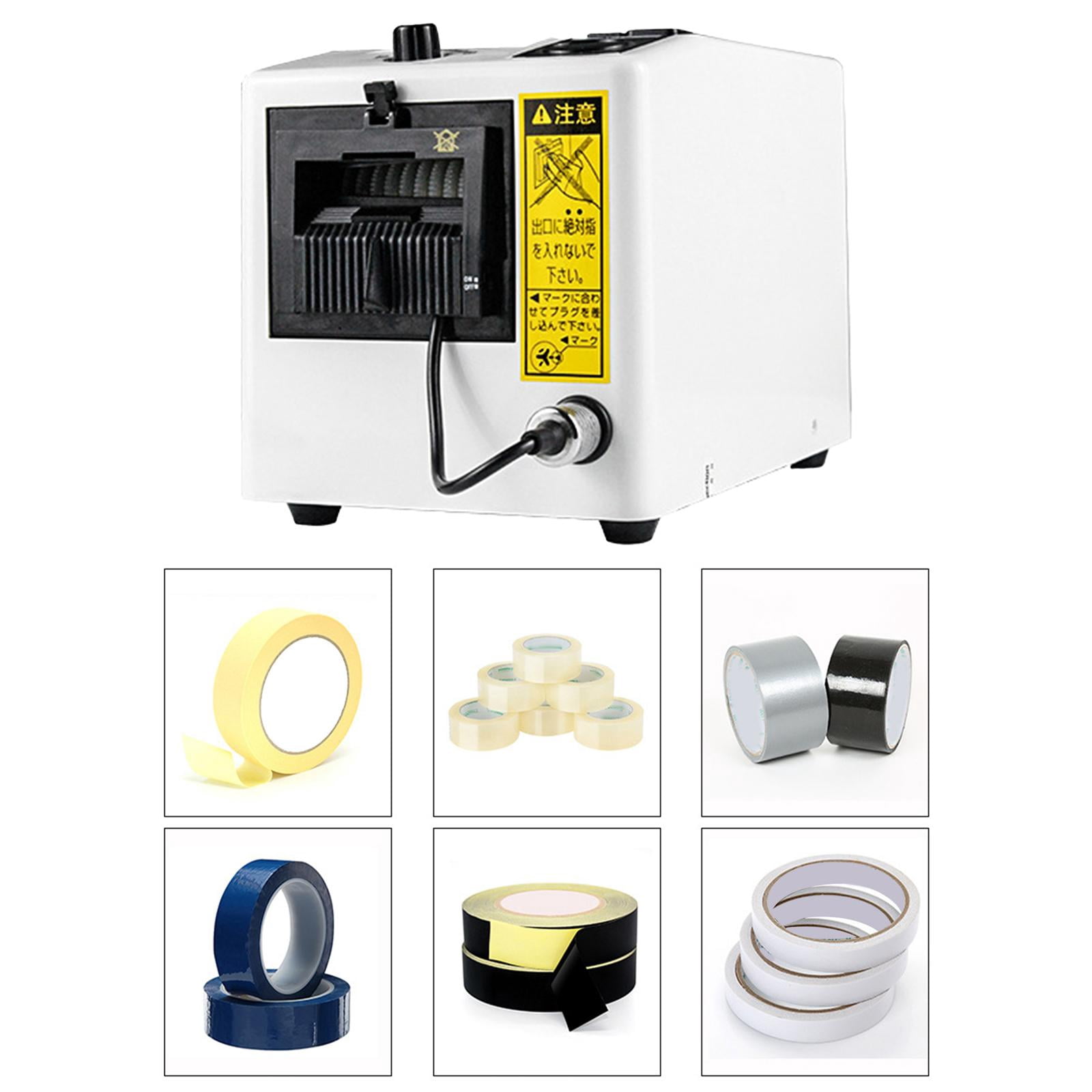 SunniMix Automatic Tape Dispenser Electric Tape Cutting Machine for 7-50mm Transparent