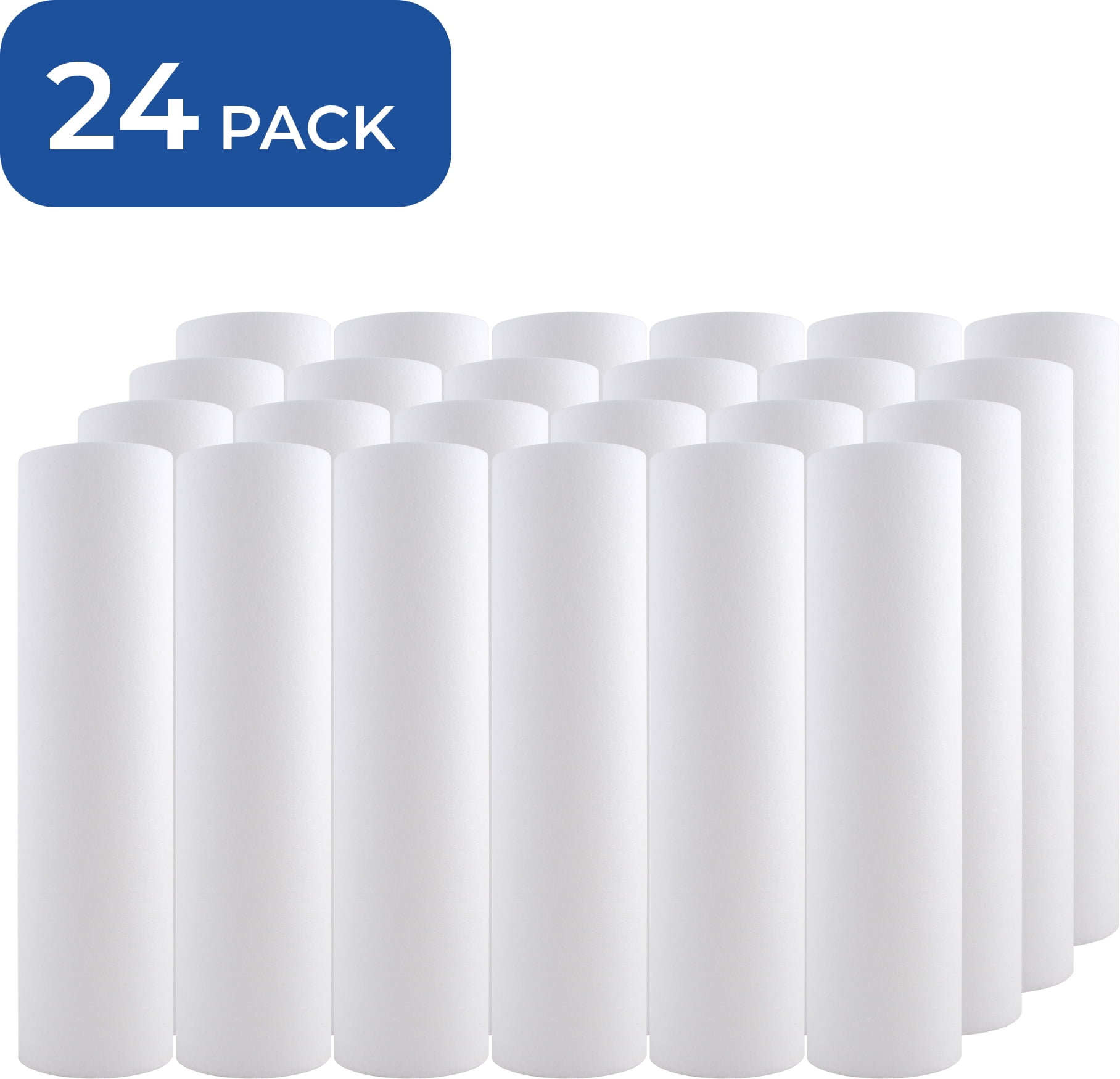 355221-43 10x4.5 Water Filters 8 Pack SpiroPure Replacement for Pentek WPX100BB97P