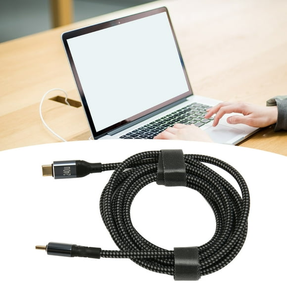 USB C Extension Cable, 6.6ft PD 240W Fast Charging USB C To USB C Cable 5A 48V For Mobile Phone