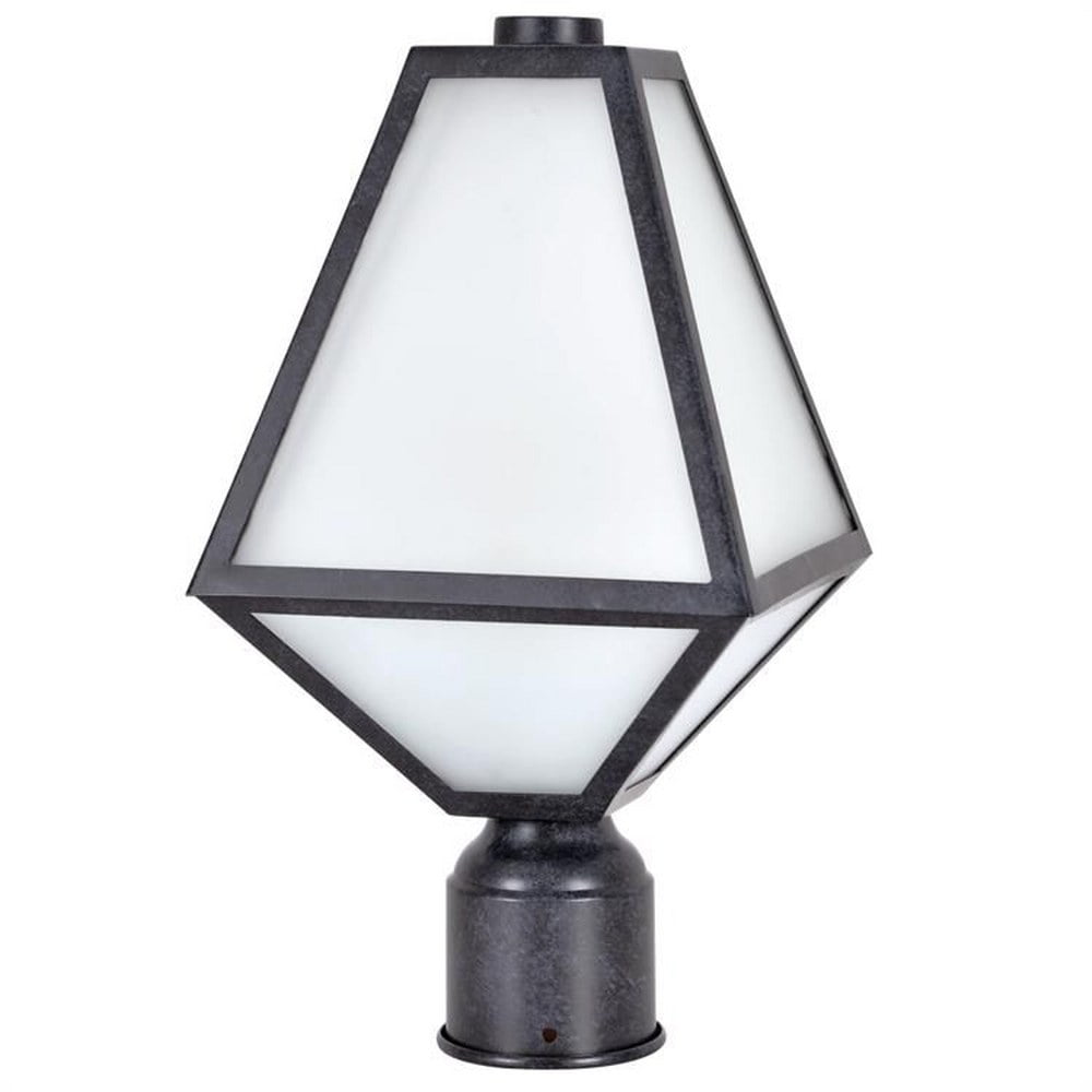 Crystorama Lighting - One Light Outdoor Lantern Post - Outdoor Lantern Post -
