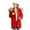 Red, variant on Letdown Girls Winter Coat Hooded Puffer Heavyweight Jackets Warm Zipper Outerwear Jackets Coats for Kids Windproof_Parka (Black,4-5 Years)