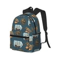 thumbnail image 2 of Fotbe Miniature Ship In Bottle Lightweight Casual Laptop Backpack for Men and Women, Daily use Waterproof backpack, Backpack for College, 2 of 7