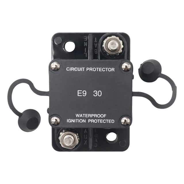 32V/30A Fuse Circuit Breaker Waterproof IP67 Automatical Reset for Car Audio Marine