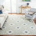 thumbnail image 2 of SAFAVIEH Roslyn Lalia Abstract Area Rug, Ivory/Blue, 3' x 5', 2 of 7