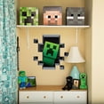 thumbnail image 3 of Creeper Autocollant Mural, Minecraft Fuyant, 3 of 4