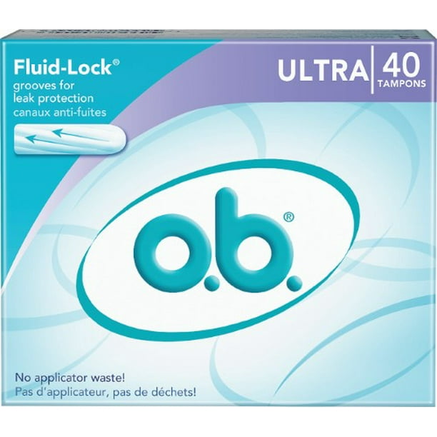 O.B. Tampons, Ultra, 40 Ct