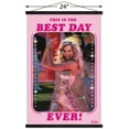 thumbnail image 2 of Mattel Barbie: The Movie - Best Day Ever Wall Poster with Magnetic Frame, 22.375" x 34", 2 of 6
