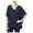 Blue - intrepidblue, variant on JM Collection Womens Poncho Pullover Blouse, Blue, Small