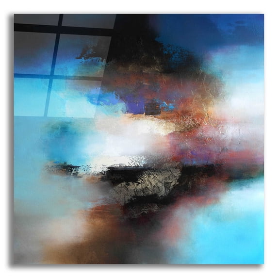 Epic Art 'Wind on water' by Eelco Maan, Acrylic Glass Wall Art, 12"x12"