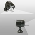 thumbnail image 2 of Mighty Power Capteur de Mouvement Sans Fil 4 Ultra CREE Lumineux LED Projecteur, 2-Pack, Résistant aux Intempéries, Brun, 2 of 4