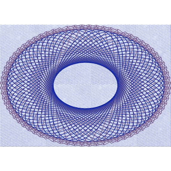 Ahgly Company Indoor Rectangle Patterned Heavenly Blue Area Rugs, 2' x 4'