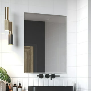  CRL Clear Mirror Glass Beveled Mirror Strips BM4S2X20 : Home &  Kitchen