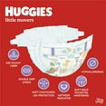 thumbnail image 2 of Huggies Little Movers Baby Diapers Size 3; 120 Count, 2 of 3