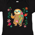 thumbnail image 4 of Inktastic Sloth Cute for Girls Girls Baby Bodysuit, 4 of 5