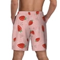 thumbnail image 4 of Fotbe Strawberry Men’s Swim Trunks Quick Dry Swim Shorts Board Shorts with Mesh Lining-Large, 4 of 9