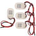 thumbnail image 3 of 4 Uds. Luz LED de posición lateral 12V IP68 impermeable Universal luz de pesca nocturna para RV yate camión Camper Jadeshay A, 3 of 8