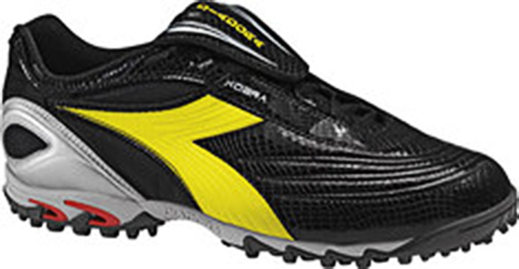 Diadora - Diadora Men's Kobra LT TF Turf Sneakers Black Leather 5.5 M - Walmart.com - Walmart.com