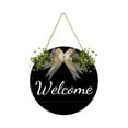 thumbnail image 2 of GFHFHITJ Welcome Sign for Front Door Interchangeable Pieces,3D Welcome Hanger Funny Welcome Sign Home Outdoor Decor 11.8Inch, Door Hanger Welcome Sign Home Decor Funny Words Door Hanger, 2 of 6