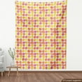 thumbnail image 4 of Ambesonne Fruits Fabric by the Yard Upholstery, Retro Food Caricatures, 1 Yard, Multicolor, 4 of 5