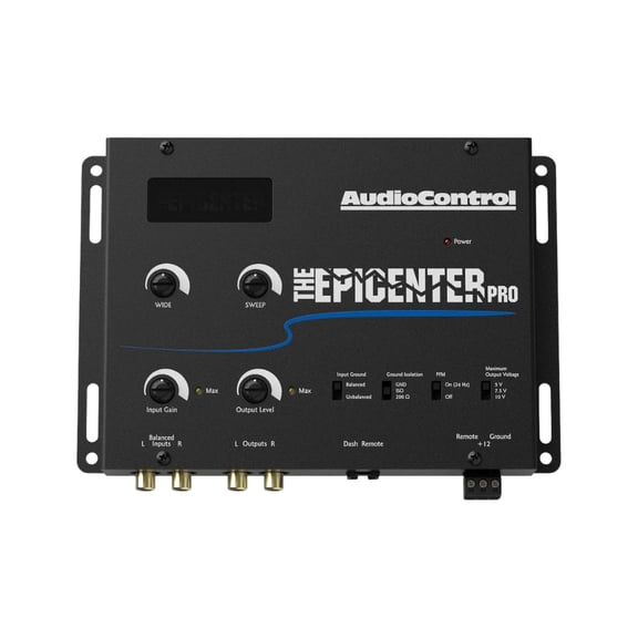 New Audio Control EPICENTER PRO Bass Restoration Processor and Line Driver