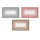 thumbnail image 2 of Ounissouiy Alfombra de baño de poliéster de secado rápido con fuerte absorción de agua Alfombra de baño geométrica para baño Rosa 40 * 60 Type2 NO2, 2 of 6