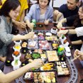 thumbnail image 2 of Juguete De Sushi Giratorio, Juego De Tren De Riel De Juguete De Sushi Giratorio Eléctrico Para Niños, Juegos De Rol Yuarrent HA034719-00, 2 of 6