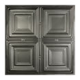 thumbnail image 2 of Great Lakes Tin Syracuse Argento 2ft x 2ft Lay In Ceiling Tiles (5 Pack), 2 of 6