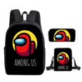 thumbnail image 5 of Space Werewolf Kill Among Us Game Peripheral Primary And Secondary School Students Backpack Satchel Pen Bag School Bag Three-piece Set, 5 of 5