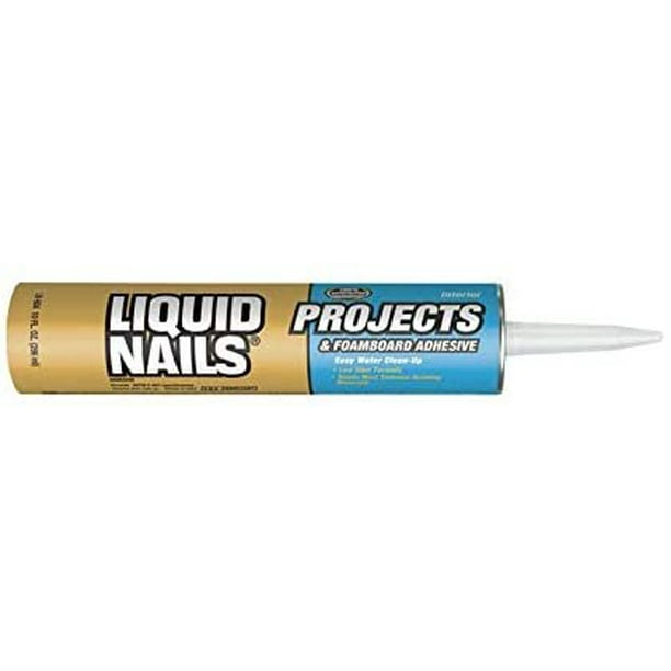 Liquid Nails Projects & Foamboard High Strength Paste Adhesive 10 oz