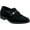 Black Suede, variant on Stacy Adams Men's Nesbit Moc-Toe Slip-On Loafer color: Black Suede, size: 9