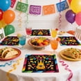 thumbnail image 4 of Holiday Party Decorations Mardi Gras Paper Plates Cups Napkins Tablecloth Set for Carnival Themed Events, 4 of 7