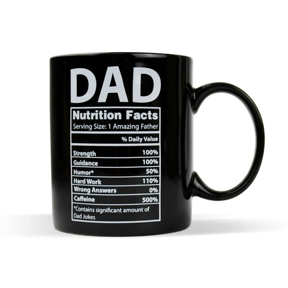 Dad Mug White 11oz - Dad Gifts From Daughter - Stocking Stuffer Ideas For The