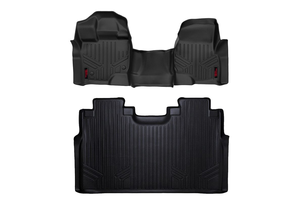 Rough Country Floor Mats for 20152023 Ford F150 SuperCrew Cab M