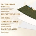 thumbnail image 6 of Peel and Stick Wallpaper 17.7in x 9.8ft Vintage Dark Green Floral Botanical Olive Contact Paper Vinyl Waterproof Self Adhesive Wall Paper for Bedroom Shelf Cabinet Renter Friendly, 6 of 8