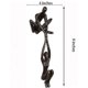 thumbnail image 4 of Resin Couple Figurine Man Lifting Woman Statue Lover Sculpture Ornament Decoration, 4 of 5
