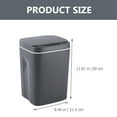 thumbnail image 2 of NUOLUX Automatic Induction Trash Can Kitchen Garbage Bin Large Capacity Trash Can Toilet Garbage Can, 2 of 6