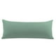 thumbnail image 1 of Cuerpo Almohada Funda con Cremallera Cierre, 1800 Series Cepillado Microfibra Cuerpo Almohada Funda, Suave Larga Almohada Fundas Azul Spa Cuerpo (51cmx140cm), 1 of 6