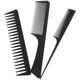 thumbnail image 2 of 1 Juego de peines para el cabello, peine antiestático, peine de peluquería, peine para desenredar, 2 of 5